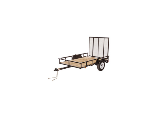 5x8 Single Axle Utility Trailer - CB