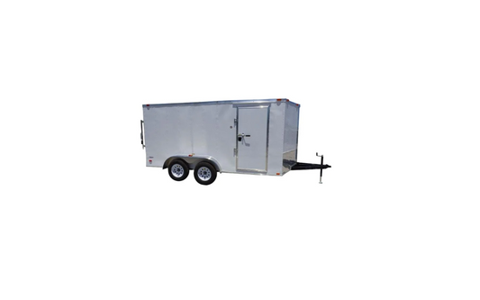 7x14 Tandem Axle Enclosed Trailer - CB