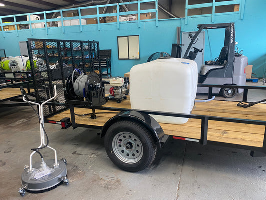 Starter Pressure Washing Trailer